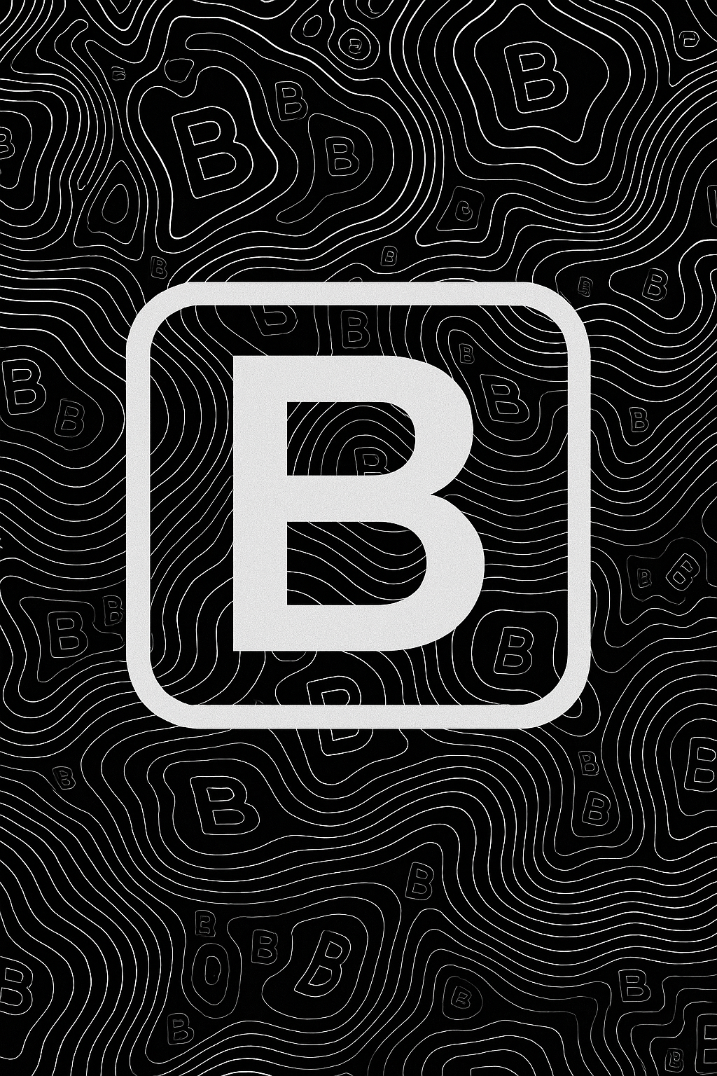 Topographie logo blanche